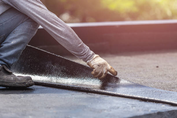 Professional Waterproofing technician working in Rocky Ridge, OH